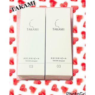 タカミ(TAKAMI)のTAKAMI タカミ　タカミスキンピール　角質美容液　30ml ２個　セット(美容液)