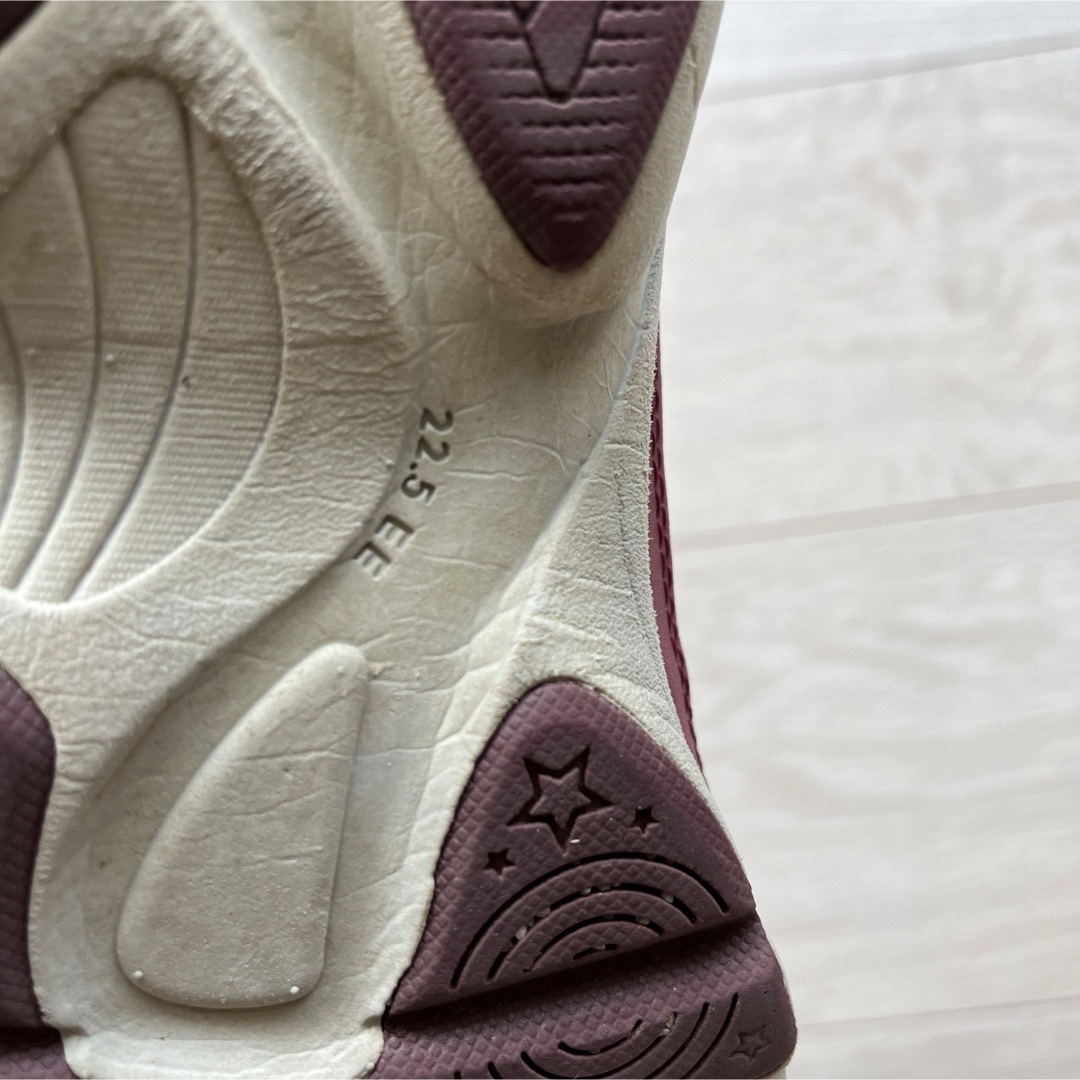 adidas(アディダス)の21cm 22.5cm 2足セット　女の子 キッズ/ベビー/マタニティのキッズ靴/シューズ(15cm~)(スニーカー)の商品写真