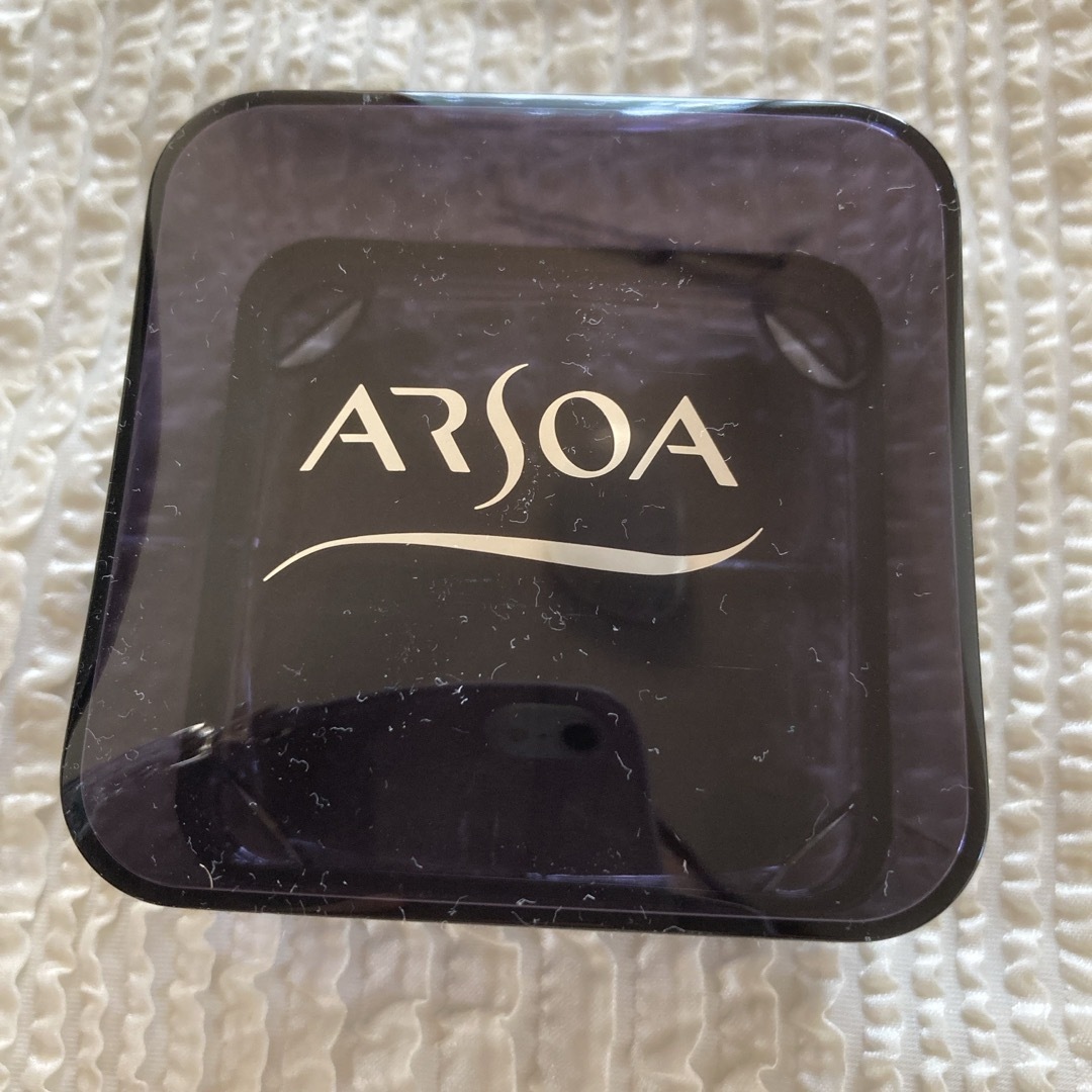 アルソア　石鹸　ケースのみ　黒　新品未使用 コスメ/美容のスキンケア/基礎化粧品(洗顔ネット/泡立て小物)の商品写真