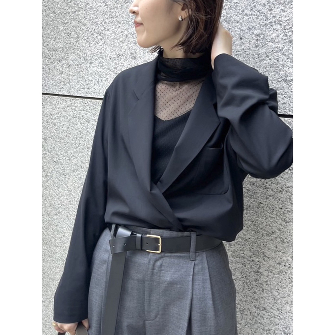 L'Appartement DEUXIEME CLASSE(アパルトモンドゥーズィエムクラス)の【MAISON BOINET/メゾンボワネ】 Leather Long Belt レディースのファッション小物(ベルト)の商品写真