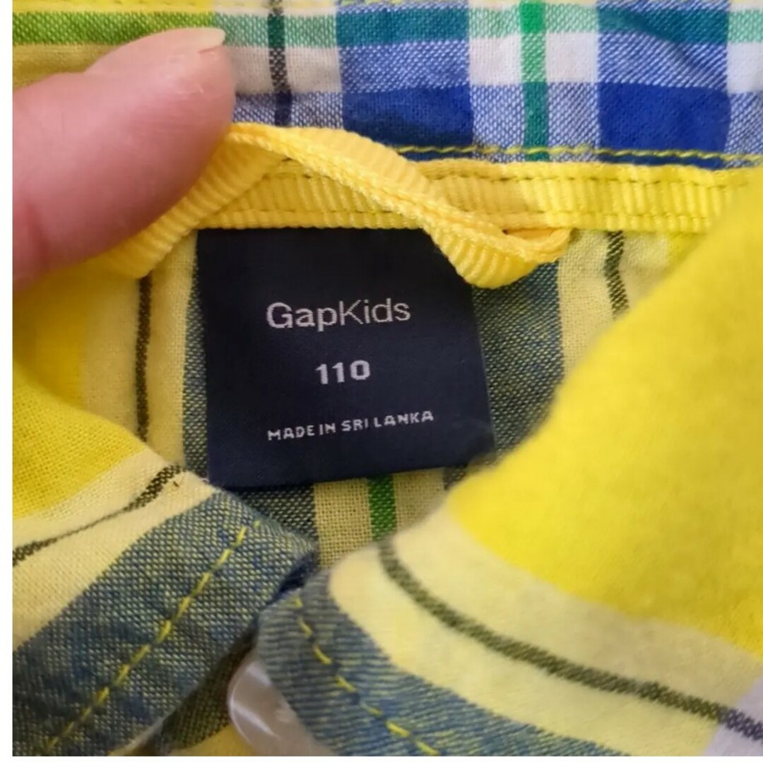 GAP Kids(ギャップキッズ)の子供用 110cm半袖 ２枚セット キッズ/ベビー/マタニティのキッズ服男の子用(90cm~)(Tシャツ/カットソー)の商品写真