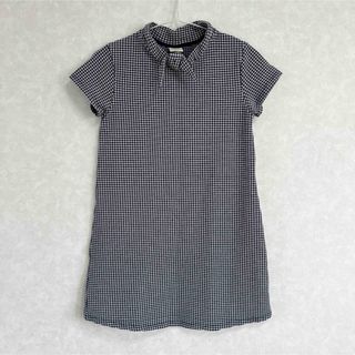 ザラキッズ(ZARA KIDS)のZARA KIDS  ギンガムチェック 半袖 Tシャツ(ワンピース)