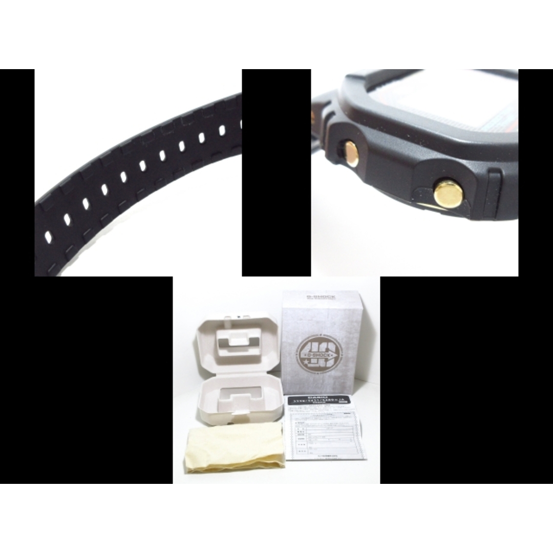 CASIO(カシオ)のCASIO(カシオ) 腕時計美品  G-SHOCK DW-5040PG メンズ G-SHOCK 40th Anniversary RECRYSTALLIZED 黒×カーキ メンズの時計(その他)の商品写真