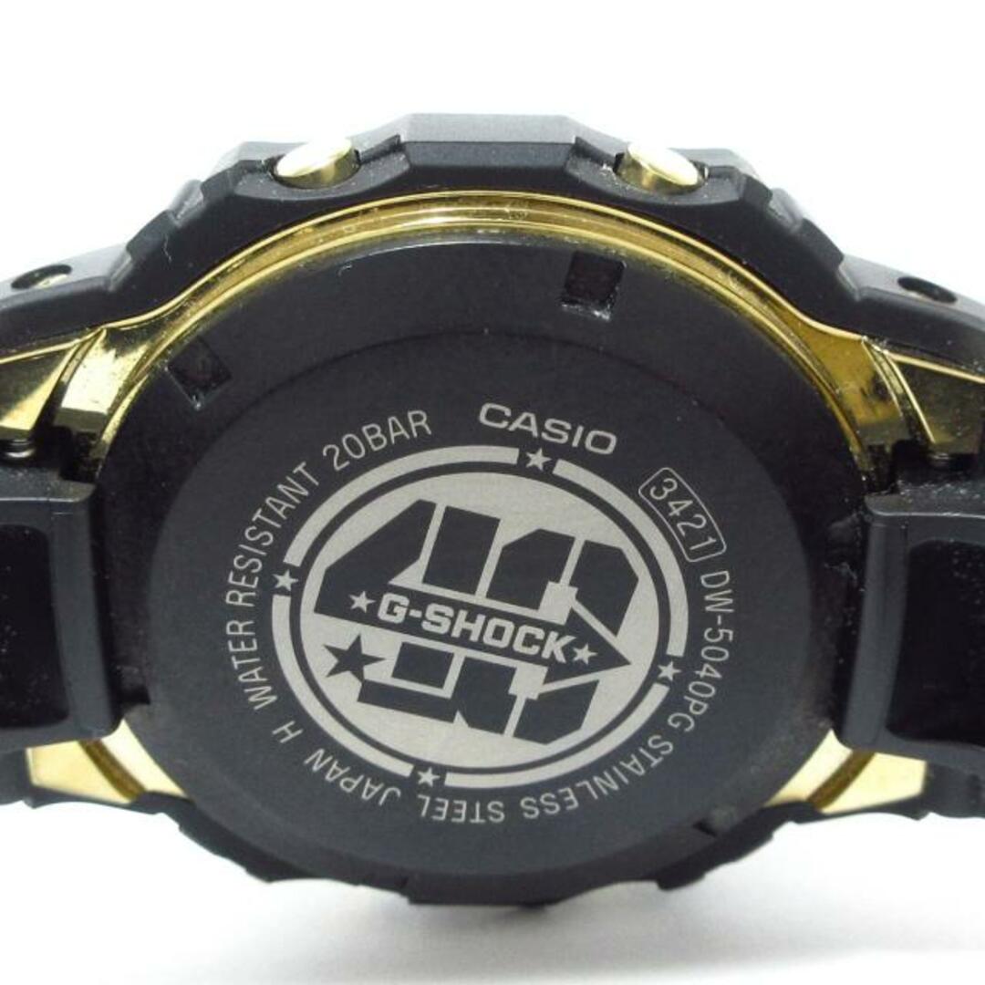 CASIO(カシオ)のCASIO(カシオ) 腕時計美品  G-SHOCK DW-5040PG メンズ G-SHOCK 40th Anniversary RECRYSTALLIZED 黒×カーキ メンズの時計(その他)の商品写真