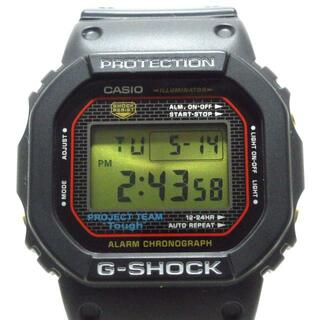 カシオ(CASIO)のCASIO(カシオ) 腕時計美品  G-SHOCK DW-5040PG メンズ G-SHOCK 40th Anniversary RECRYSTALLIZED 黒×カーキ(その他)