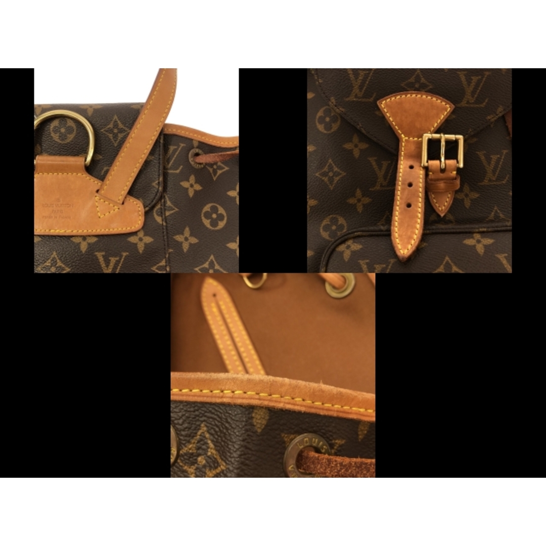 LOUIS VUITTON(ルイヴィトン)のLOUIS VUITTON(ルイヴィトン) リュックサック モノグラム モンスリMM M51136 モノグラム･キャンバス レディースのバッグ(リュック/バックパック)の商品写真