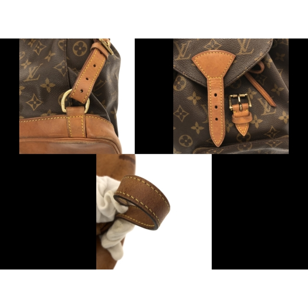 LOUIS VUITTON(ルイヴィトン)のLOUIS VUITTON(ルイヴィトン) リュックサック モノグラム モンスリMM M51136 モノグラム･キャンバス レディースのバッグ(リュック/バックパック)の商品写真