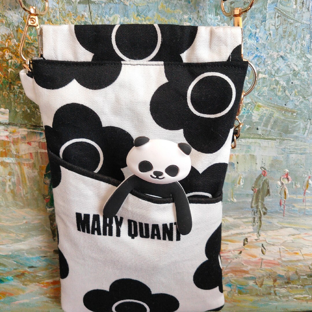 MARY QUANT(マリークワント)の♡専用です♡マリークワントバネ口スマホポーチ♡ハンドメイド ハンドメイドのハンドメイド その他(その他)の商品写真