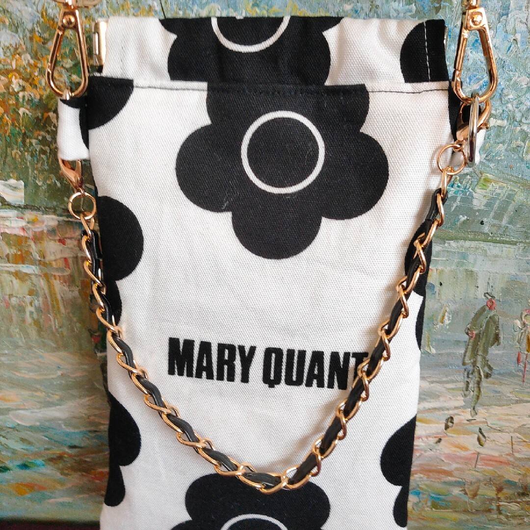 MARY QUANT(マリークワント)の♡専用です♡マリークワントバネ口スマホポーチ♡ハンドメイド ハンドメイドのハンドメイド その他(その他)の商品写真