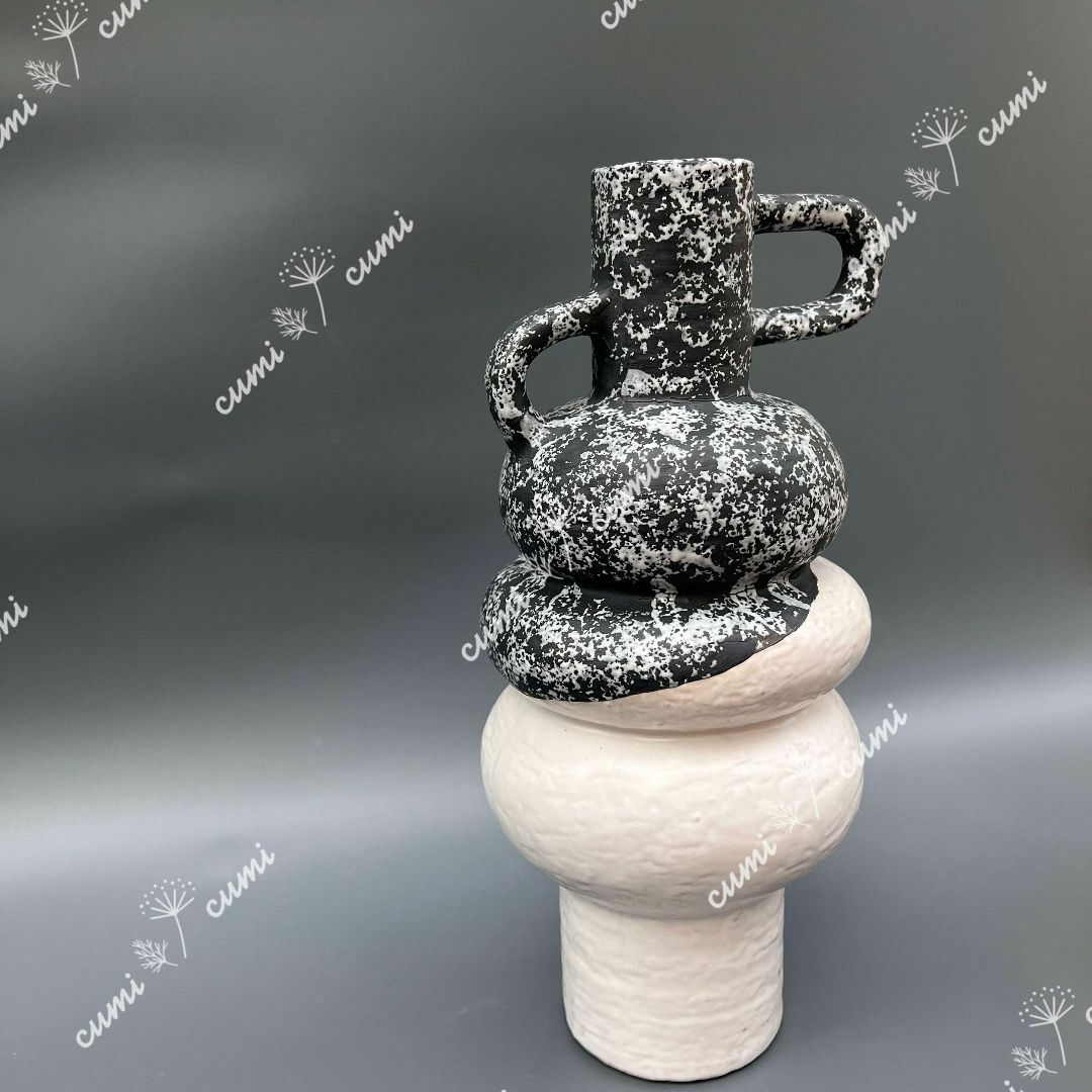 N0025 【BLARNEY VASE】アイルランド 花瓶 陶器 植物 レア インテリア/住まい/日用品のインテリア小物(花瓶)の商品写真