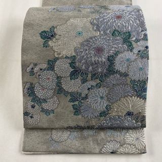 袋帯 美品 秀品 お太鼓柄 正絹 【中古】(帯)