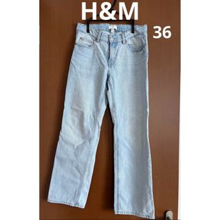 H&M ストレートデニム 36 M