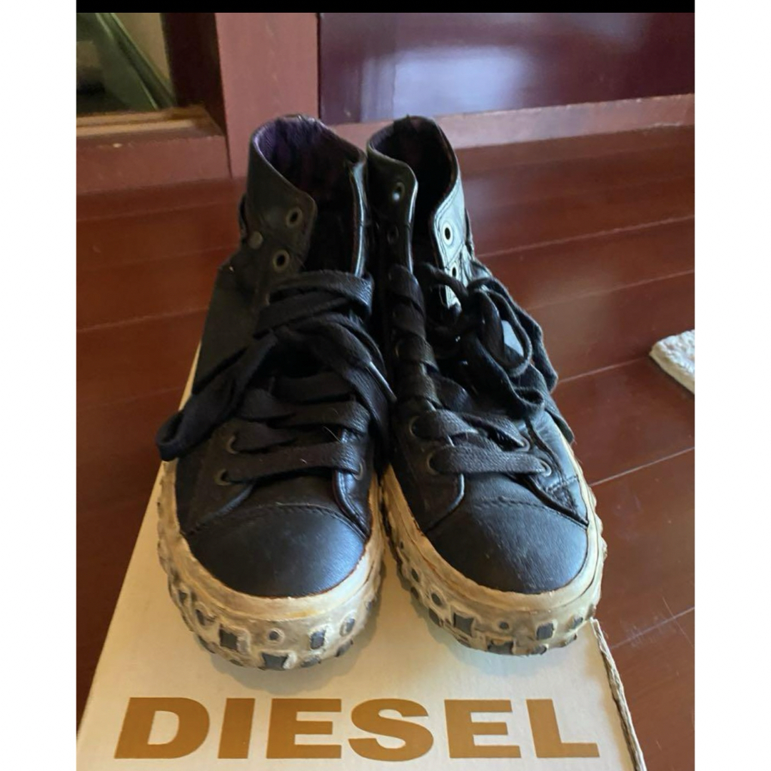 DIESEL(ディーゼル)のdiesel 革スニーカー レディースの靴/シューズ(スニーカー)の商品写真