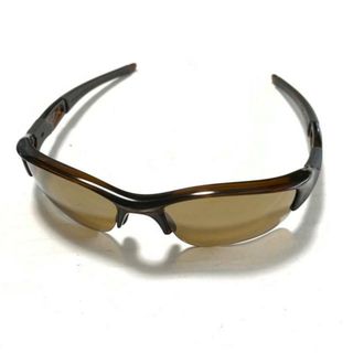 オークリー(Oakley)のOAKLEY(オークリー) サングラス FLAK 12-904 ブラウン×ダークブラウン ミラーレンズ プラスチック×ラバー(サングラス/メガネ)