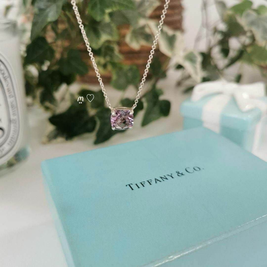 Tiffany & Co.(ティファニー)のティファニー　スパークラーネックレス　大粒アメジスト　シルバー925　ペンダント レディースのアクセサリー(ネックレス)の商品写真