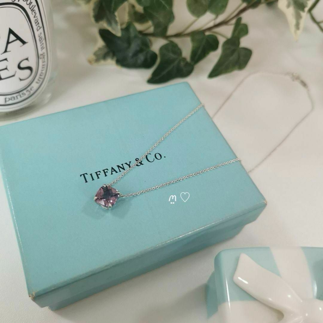 Tiffany & Co.(ティファニー)のティファニー　スパークラーネックレス　大粒アメジスト　シルバー925　ペンダント レディースのアクセサリー(ネックレス)の商品写真