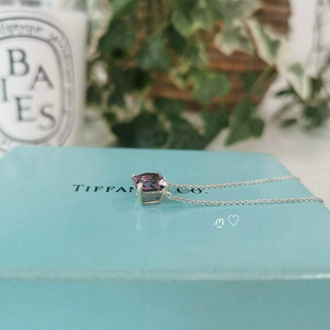 Tiffany & Co.(ティファニー)のティファニー　スパークラーネックレス　大粒アメジスト　シルバー925　ペンダント レディースのアクセサリー(ネックレス)の商品写真