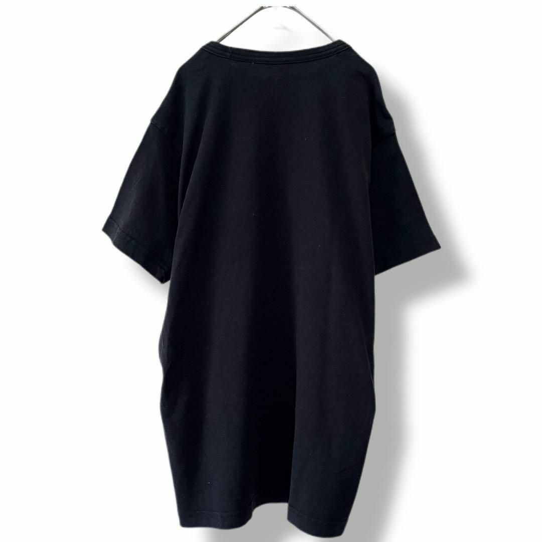 Levi's(リーバイス)のリーバイス Tシャツ 古着 M ビッグロゴ 無地 黒b27 メンズのトップス(Tシャツ/カットソー(半袖/袖なし))の商品写真