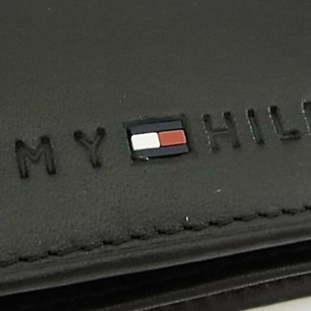 TOMMY HILFIGER(トミーヒルフィガー)のﾄﾐｰﾋﾙﾌｨｶﾞｰ ﾒﾝｽﾞ ﾚﾃﾞｨｽ CARD CASE名刺入れ ﾌﾞﾗｯ レディースのファッション小物(名刺入れ/定期入れ)の商品写真