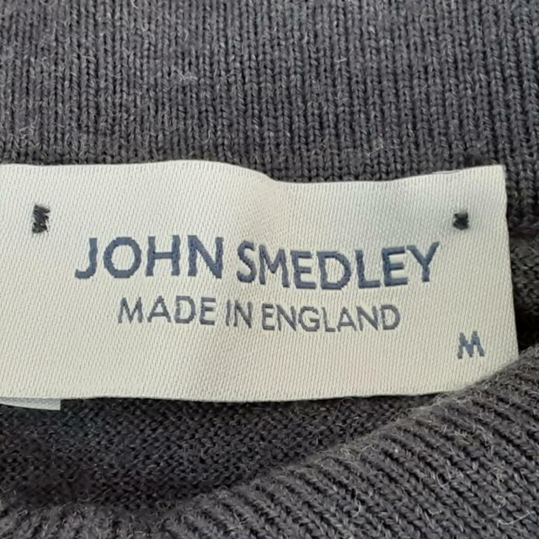JOHN SMEDLEY(ジョンスメドレー)のJOHN SMEDLEY(ジョンスメドレー) 長袖セーター サイズM レディース美品  - ダークネイビー ハイネック レディースのトップス(ニット/セーター)の商品写真