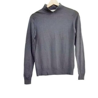 JOHN SMEDLEY(ジョンスメドレー) 長袖セーター サイズM レディース美品  - ダークネイビー ハイネック