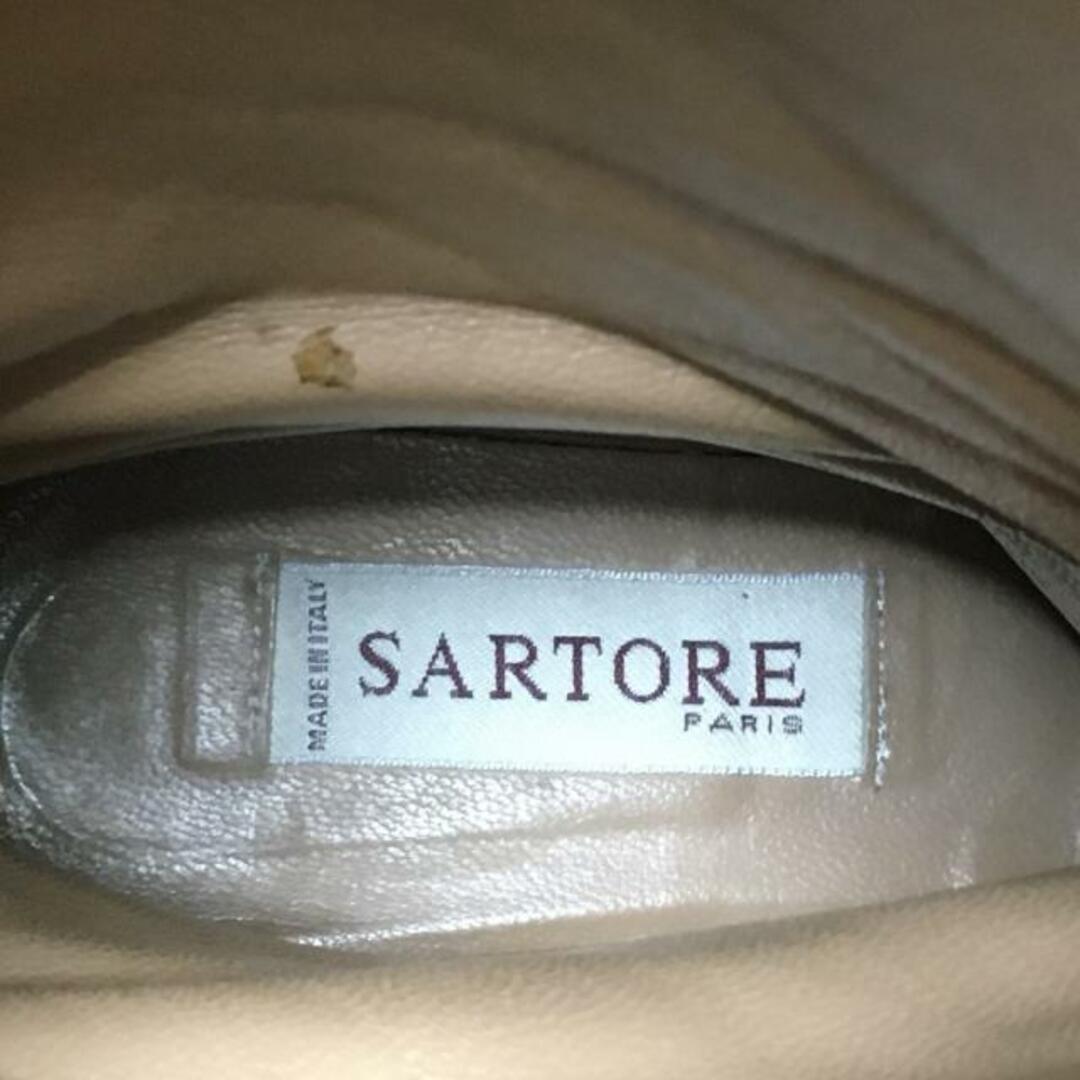 SARTORE(サルトル)のSARTORE(サルトル) ブーツ 36 レディース - ブラウン アウトソール張替済 レザー レディースの靴/シューズ(ブーツ)の商品写真