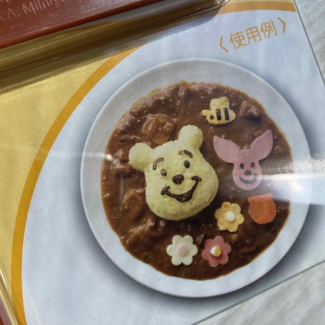 Disney(ディズニー)のお値下げ中　新品　プーさん　お弁当　型　ごはん　ディズニー インテリア/住まい/日用品のキッチン/食器(弁当用品)の商品写真