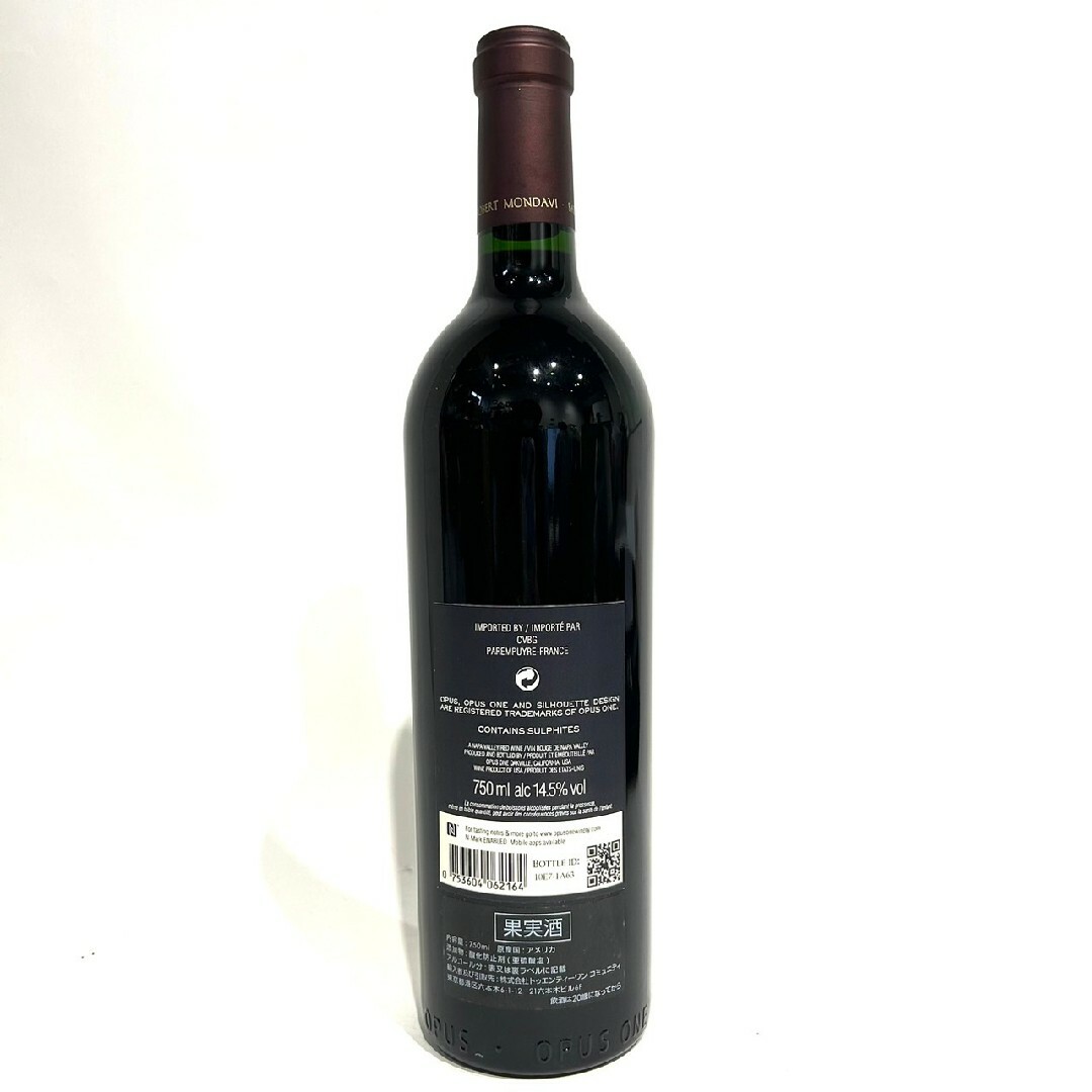 未開栓 Opus One 2016 ワイン 750ml 14.5% 中古 酒 食品/飲料/酒の酒(ワイン)の商品写真