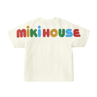 ミキハウス(mikihouse)の新品　ミキハウス　バックロゴ　半袖Tシャツ　130(Tシャツ/カットソー)