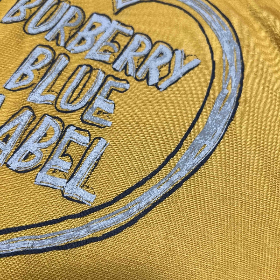 BURBERRY BLUE LABEL(バーバリーブルーレーベル)のバーバリーブルーレーベル　ふんわりお袖のチュニックカットソー　38サイズ レディースのトップス(チュニック)の商品写真