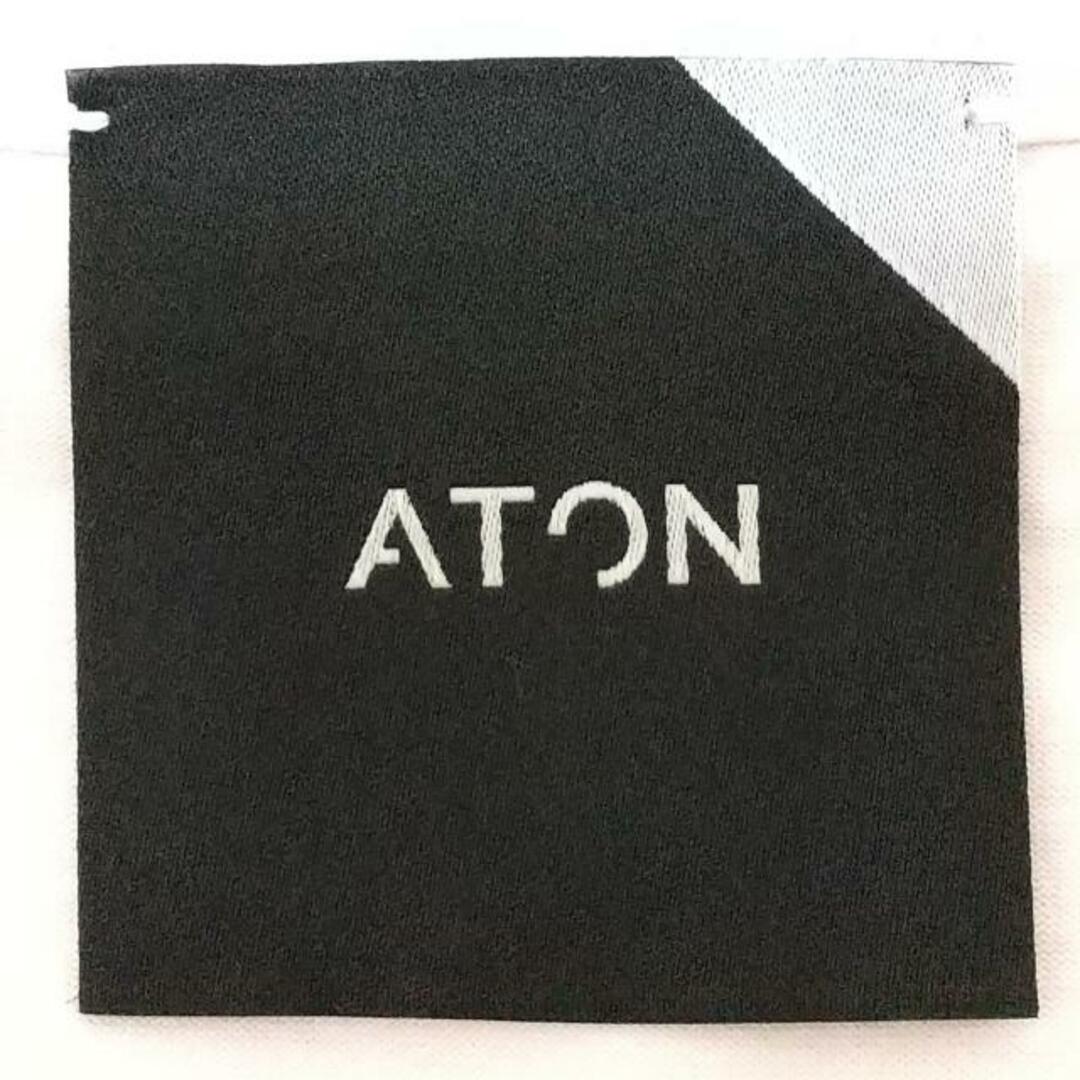 ATON(エイトン)のATON(エイトン) チュニック サイズ02 M レディース美品  - ライトピンク クルーネック/長袖 綿 レディースのトップス(チュニック)の商品写真