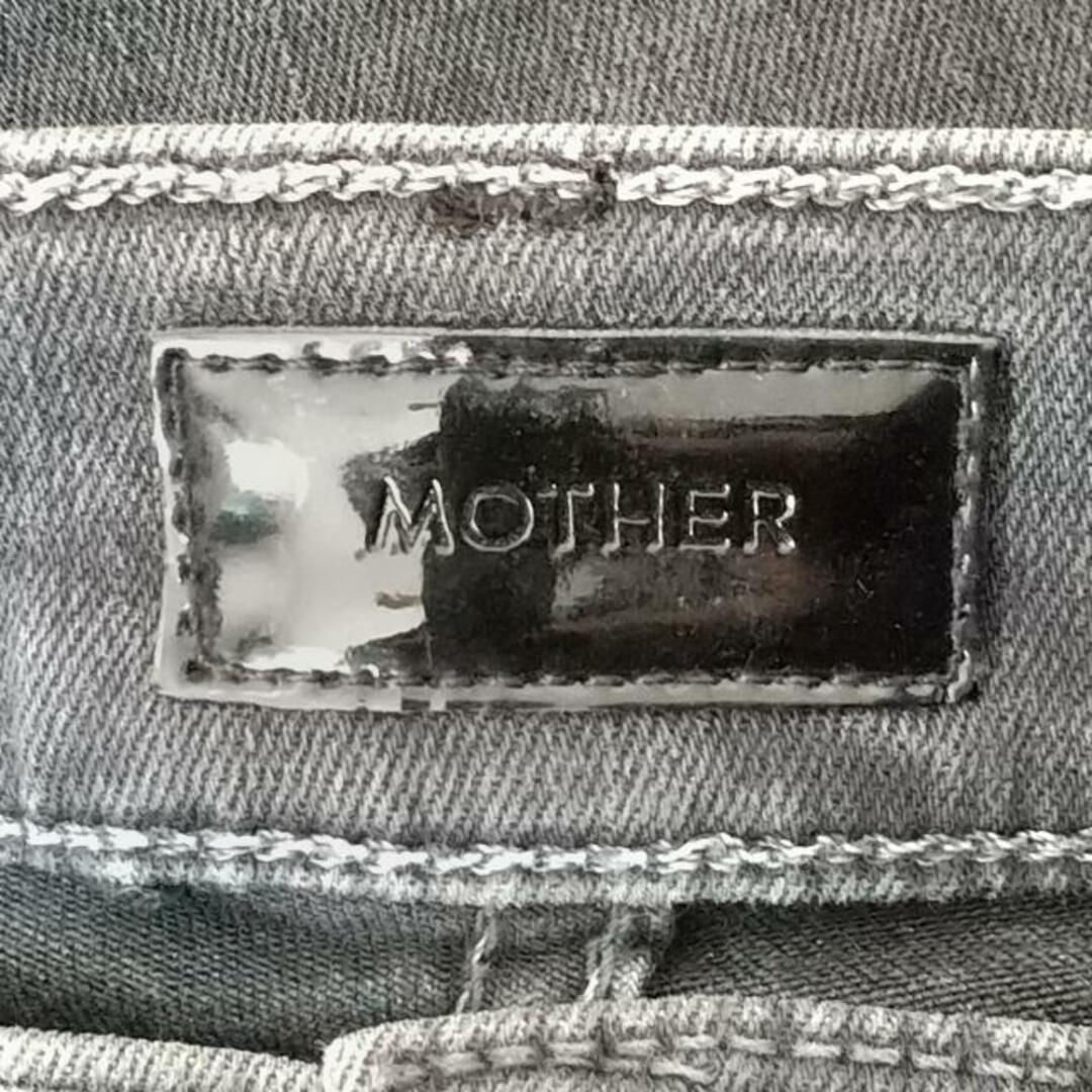 mother(マザー)のmother(マザー) ジーンズ サイズ26 S レディース - ダークグレー フルレングス/デニム/ダメージ加工 綿、ポリエステル レディースのパンツ(デニム/ジーンズ)の商品写真