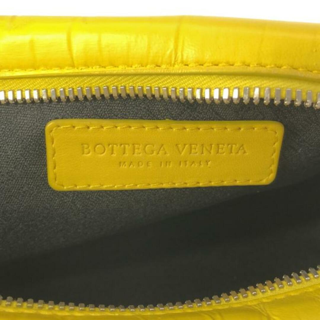 Bottega Veneta(ボッテガヴェネタ)のBOTTEGA VENETA(ボッテガヴェネタ) クラッチバッグ マキシイントレチャート イエロー ストラップ着脱可 レザー レディースのバッグ(クラッチバッグ)の商品写真