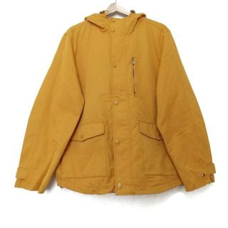 トミーヒルフィガー(TOMMY HILFIGER)のTOMMY HILFIGER(トミーヒルフィガー) ブルゾン サイズXL メンズ美品  - ダークイエロー 長袖/春/秋(ブルゾン)