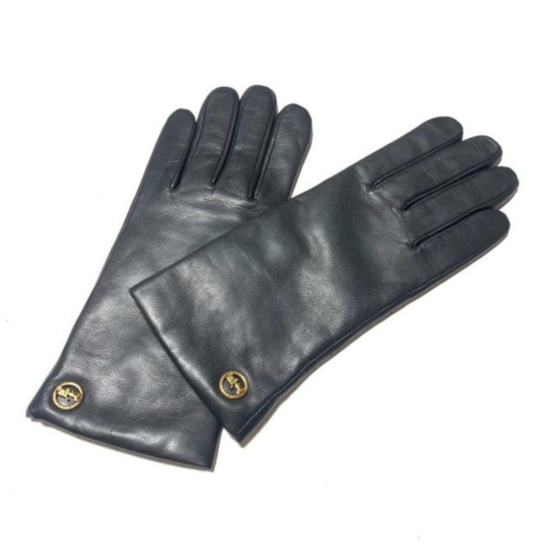 COACH(コーチ)のCOACH(コーチ) 手袋 レディース - F76310 黒 レザー レディースのファッション小物(手袋)の商品写真