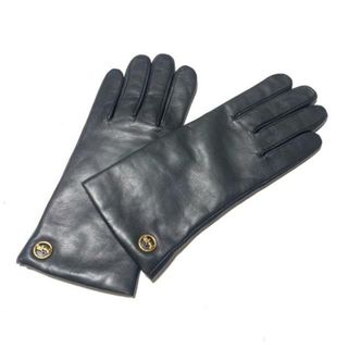 コーチ(COACH)のCOACH(コーチ) 手袋 レディース - F76310 黒 レザー(手袋)