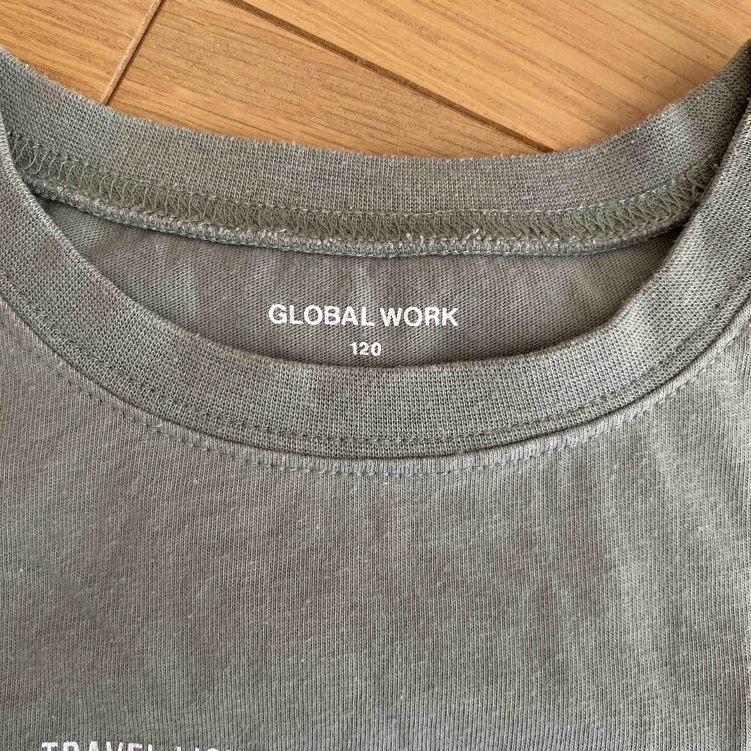 GLOBAL WORK(グローバルワーク)のグローバルワーク　120半袖Tシャツ キッズ/ベビー/マタニティのキッズ服男の子用(90cm~)(Tシャツ/カットソー)の商品写真