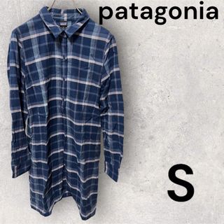 パタゴニア(patagonia)のpatagonia パタゴニア フィヨルド ドレス ワンピース Sサイズ(ひざ丈ワンピース)