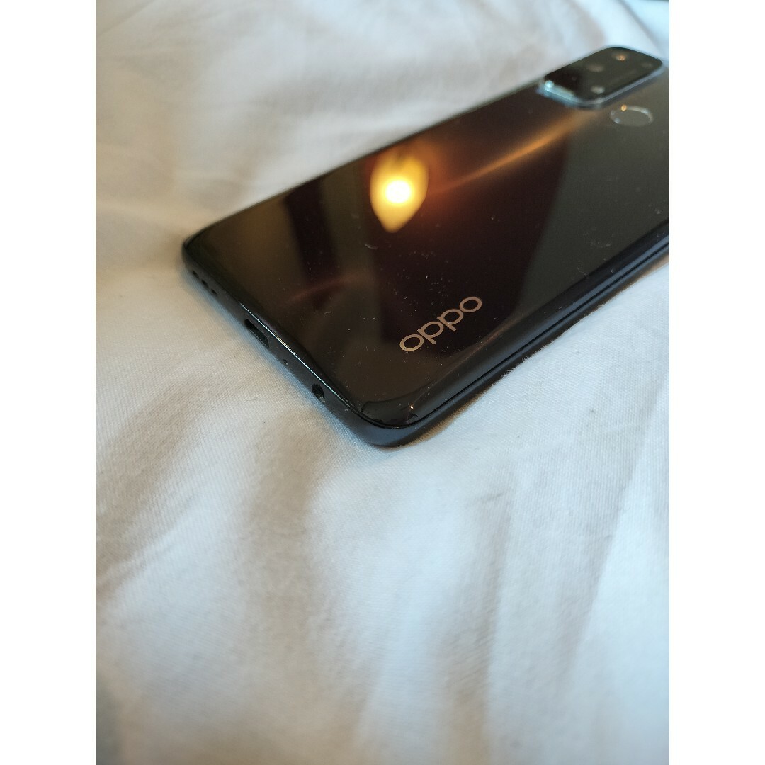OPPO(オッポ)のOPPO オッポ Reno5 A 楽天版 128GB シルバーブラック スマホ/家電/カメラのスマートフォン/携帯電話(スマートフォン本体)の商品写真