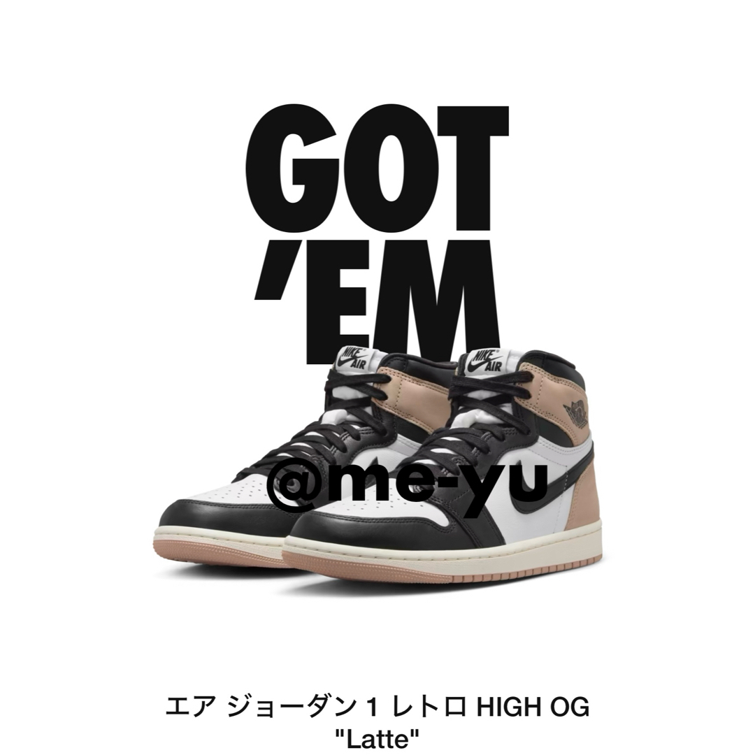 NIKE(ナイキ)のNike Air Jordan 1 Retro High OG "Latte" メンズの靴/シューズ(スニーカー)の商品写真