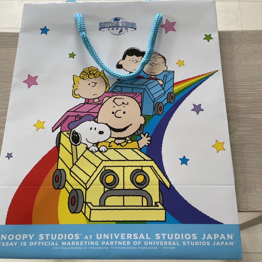 SNOOPY(スヌーピー)のスヌーピー　ギフト用手さげ袋　非売品　廃番　ニッセイノベルティ エンタメ/ホビーのアニメグッズ(その他)の商品写真