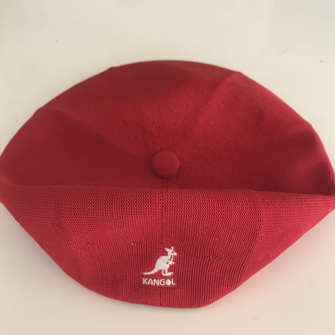 KANGOL(カンゴール)のカンゴール　メッシュ　ハンチング　赤 メンズの帽子(ハンチング/ベレー帽)の商品写真