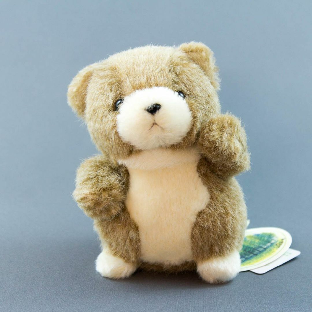 たけのこ 森のなかま ミニ クマ 茶 ぬいぐるみ 85208 キッズ/ベビー/マタニティのおもちゃ(ぬいぐるみ/人形)の商品写真