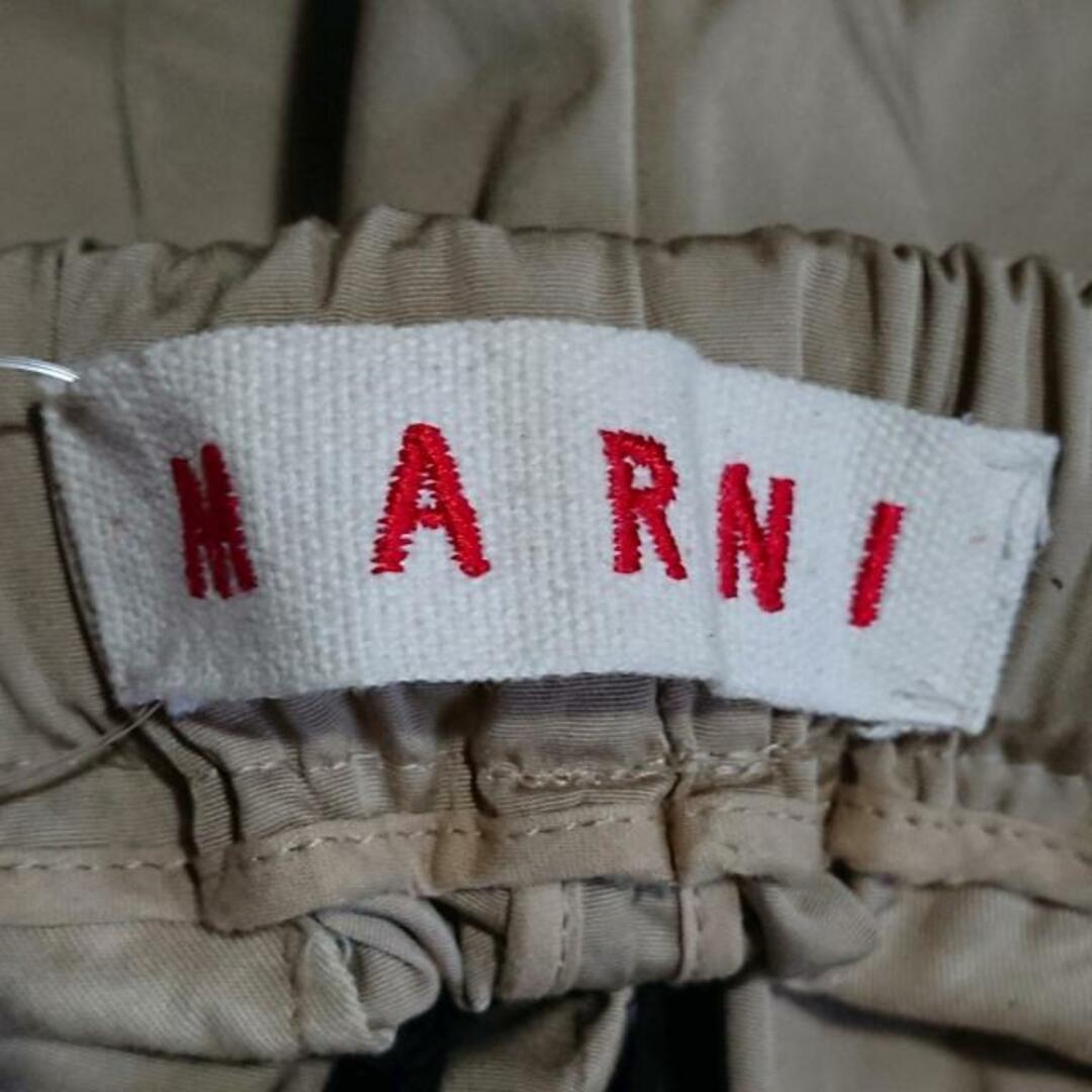 Marni(マルニ)のMARNI(マルニ) パンツ サイズ38 S レディース - ベージュ クロップド(半端丈)/ウエストゴム レディースのパンツ(その他)の商品写真