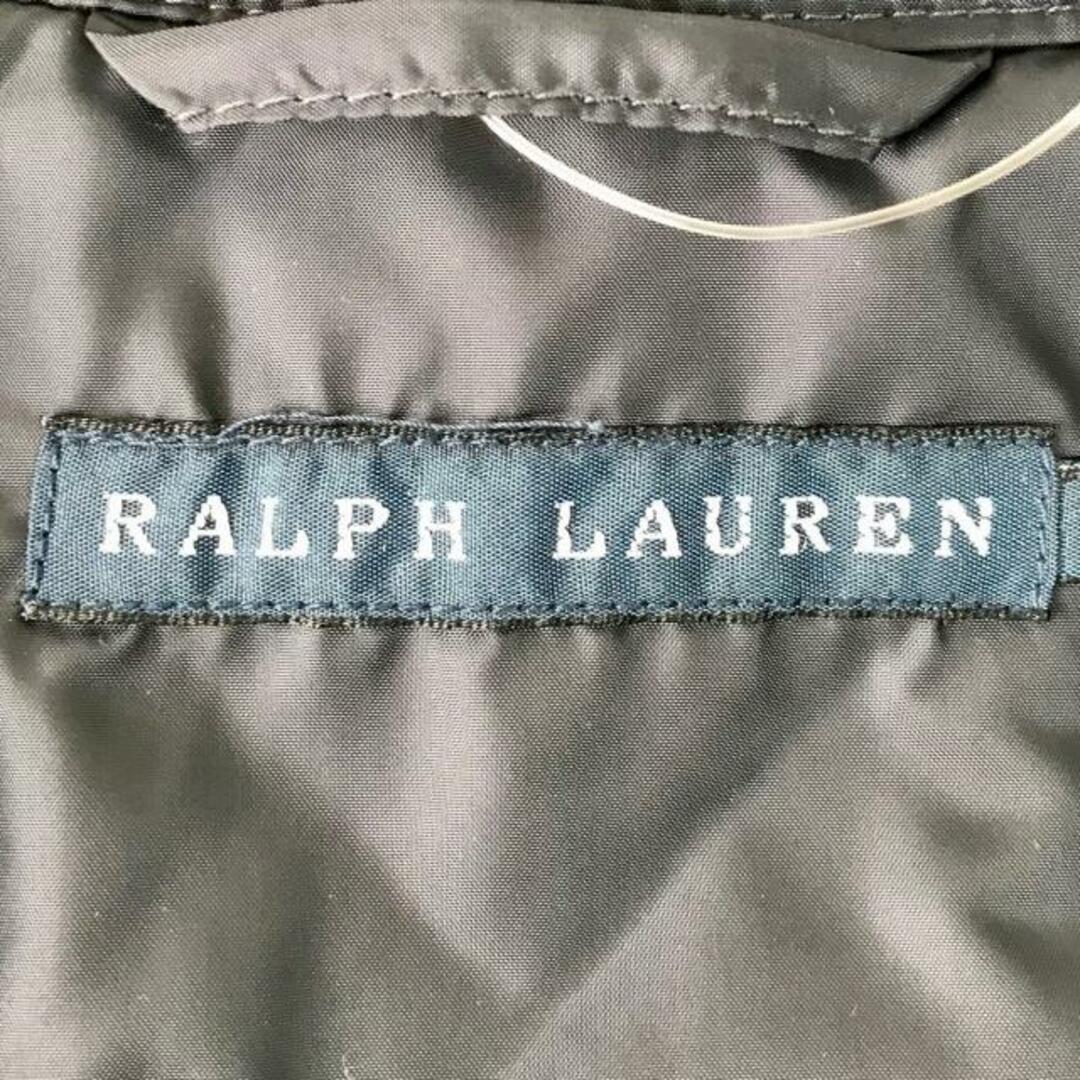 Ralph Lauren(ラルフローレン)のRalphLauren(ラルフローレン) ベスト サイズ11 M レディース - ネイビー×ダークブラウン×マルチ 刺繍/キルティング 【中綿】ポリエステル レディースのトップス(ベスト/ジレ)の商品写真