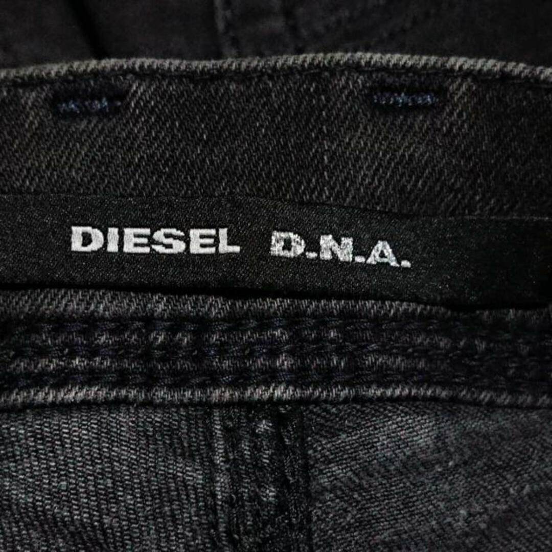 DIESEL(ディーゼル)のDIESEL(ディーゼル) ジーンズ サイズ29 メンズ TEPPHAR 黒 フルレングス/ダメージ加工/D.N.A メンズのパンツ(デニム/ジーンズ)の商品写真