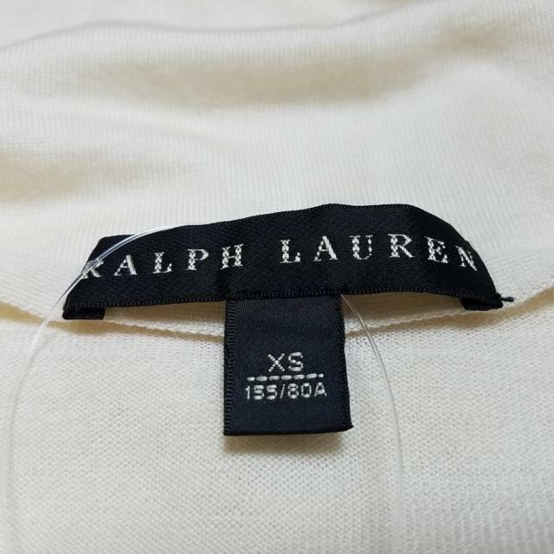 Ralph Lauren(ラルフローレン)のRalphLauren(ラルフローレン) 長袖セーター サイズXS レディース - アイボリー カシミヤ/シルク シルク、毛 レディースのトップス(ニット/セーター)の商品写真