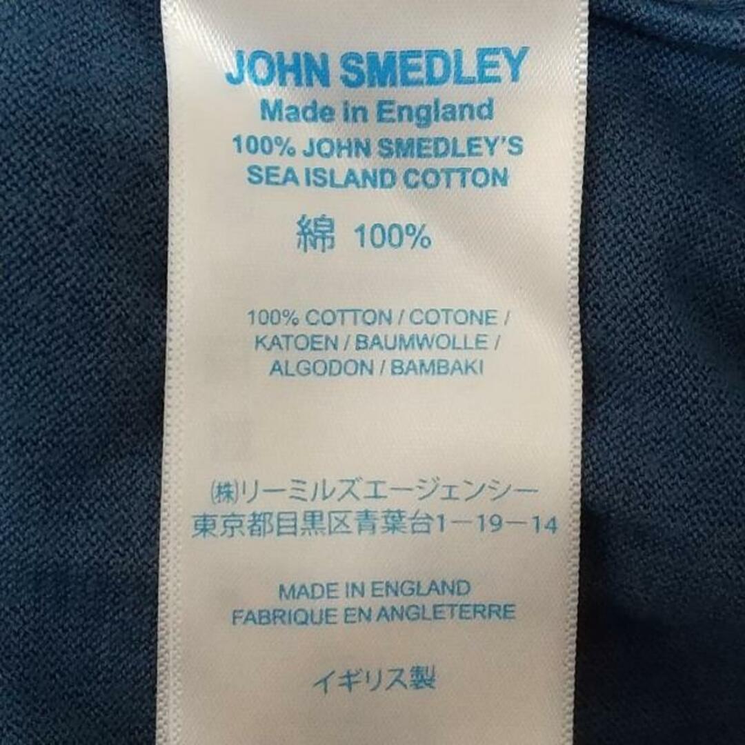 JOHN SMEDLEY(ジョンスメドレー)のJOHN SMEDLEY(ジョンスメドレー) カーディガン サイズS レディース美品  - ブルー 長袖 綿 レディースのトップス(カーディガン)の商品写真