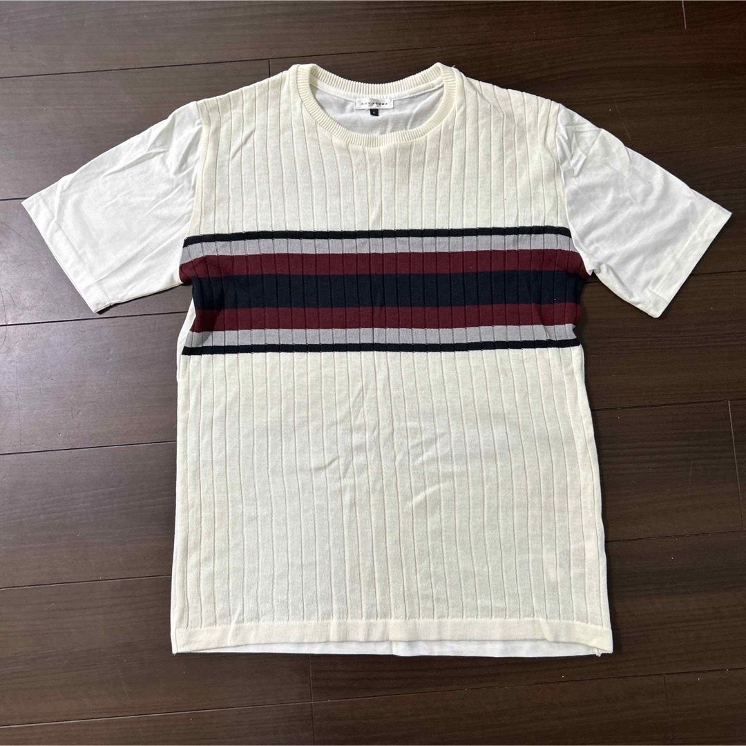 a.v.v(アーヴェヴェ)のa.v.v HOMME メンズ半袖　XL メンズのトップス(Tシャツ/カットソー(半袖/袖なし))の商品写真