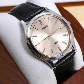 セイコー(SEIKO)の◆美品 稼働 SEIKO Dolce 腕時計 新品ベルト 8J41 メンズ k(腕時計(アナログ))